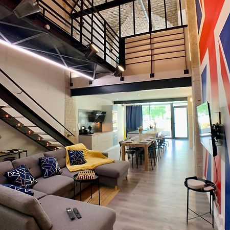 Loft Gare Cite Gastronomique Dijon Apartment Luaran gambar