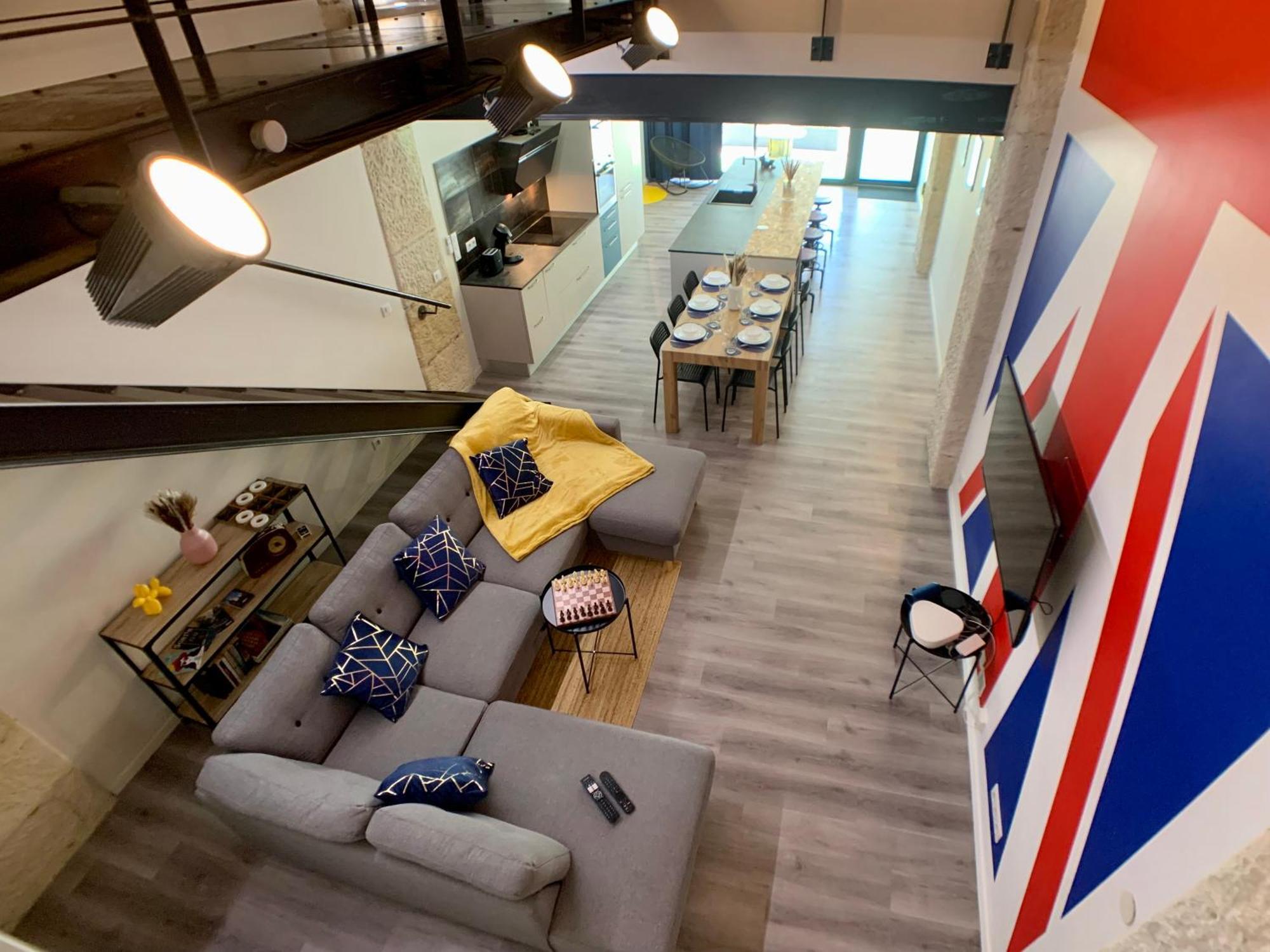 Loft Gare Cite Gastronomique Dijon Apartment Luaran gambar