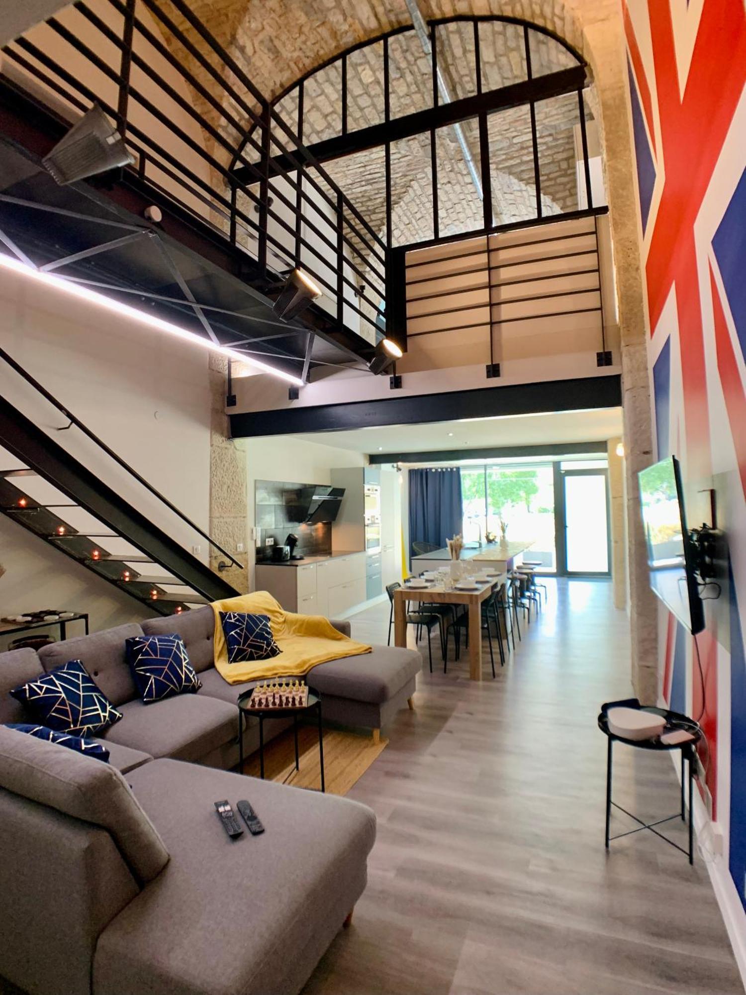 Loft Gare Cite Gastronomique Dijon Apartment Luaran gambar