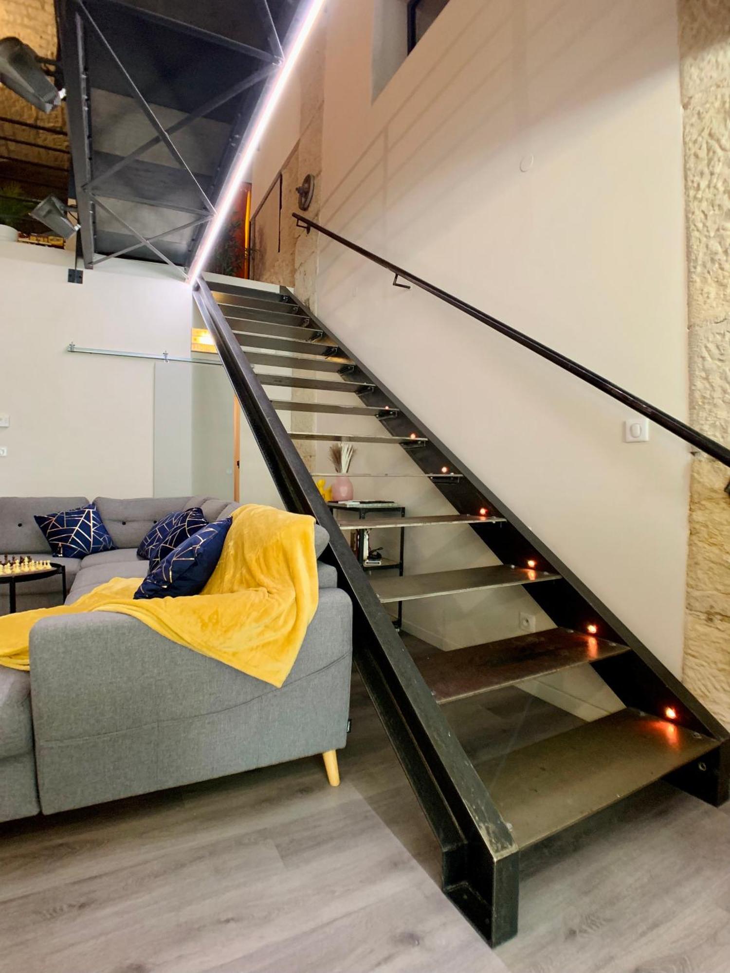 Loft Gare Cite Gastronomique Dijon Apartment Luaran gambar