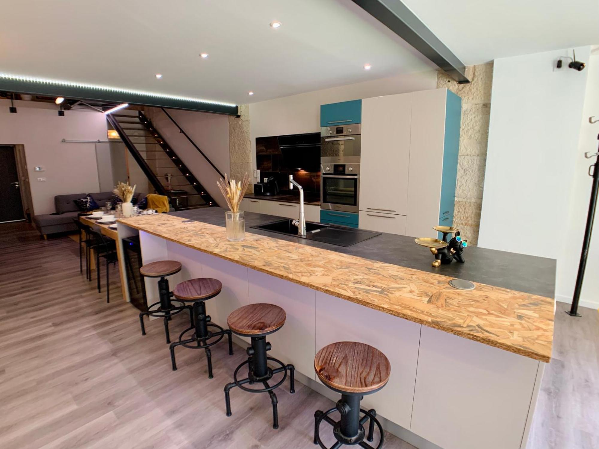 Loft Gare Cite Gastronomique Dijon Apartment Luaran gambar